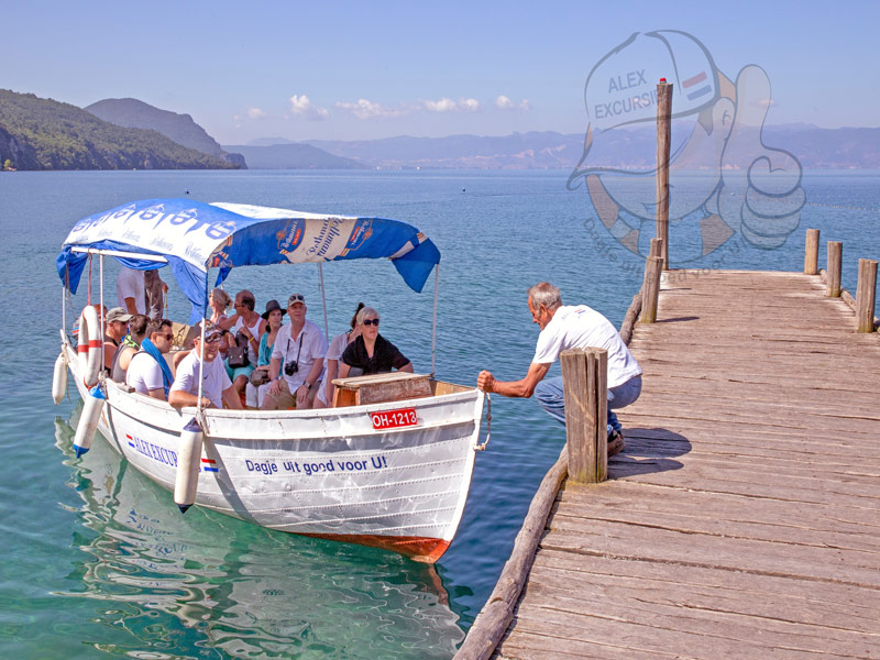 Ohrid boat trip